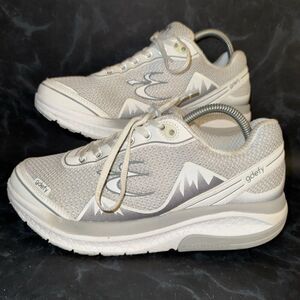 Gdefy Gravity Defyer Mighty Walk VersoShock Athletic White/Gray Women’s Size 9